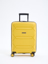 Чемодан L'Case, Miami  без расширения жёлтый 
