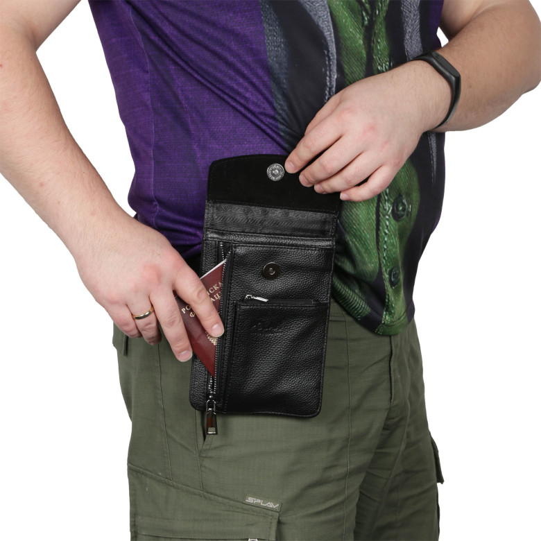 Сумка Polar 0707 черная Сумка Polar 0707 черная