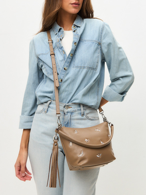 Сумка Curanni 2420 дольче тауп