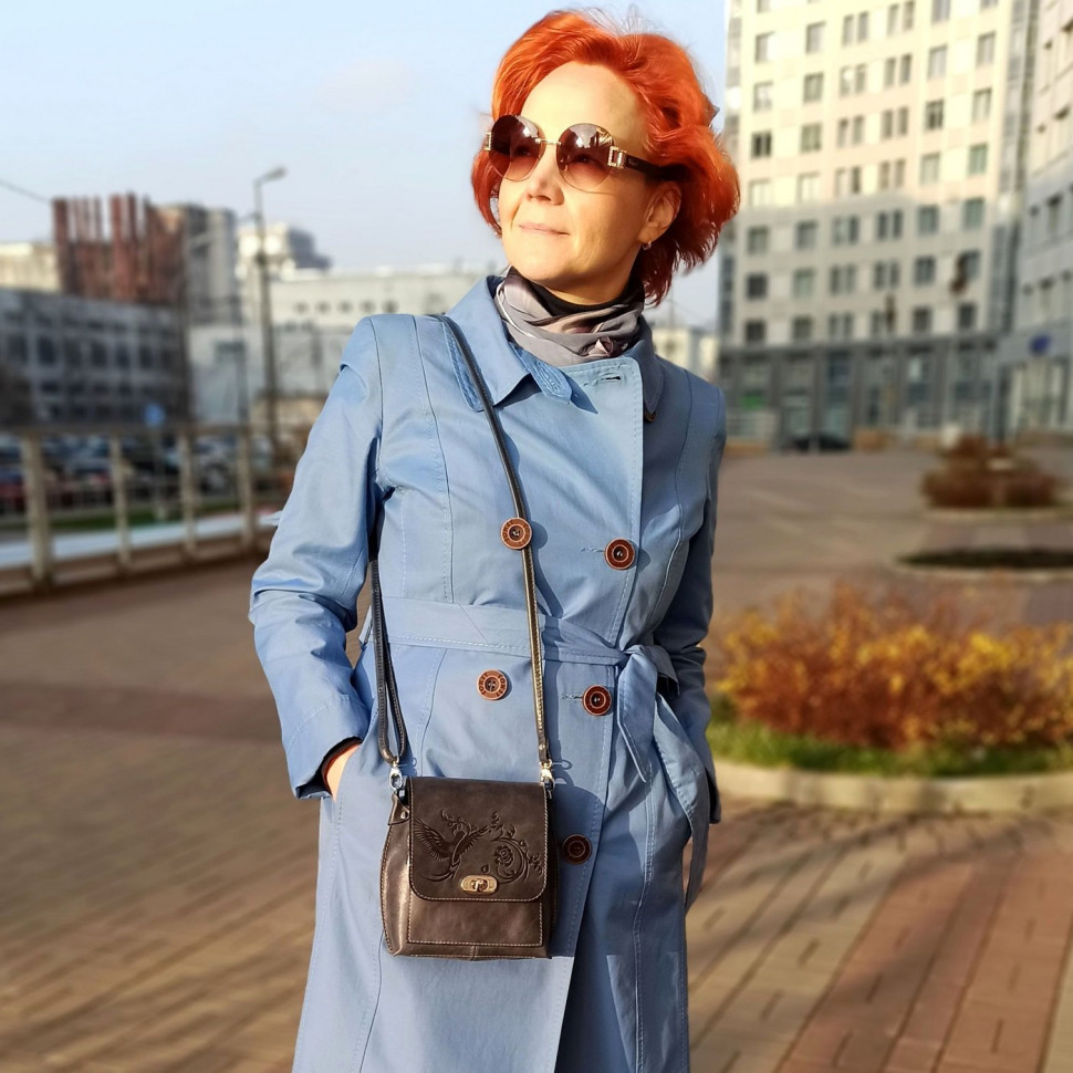 Сумка женская Natalia Kalinovskaya, С76т "Алена" синяя