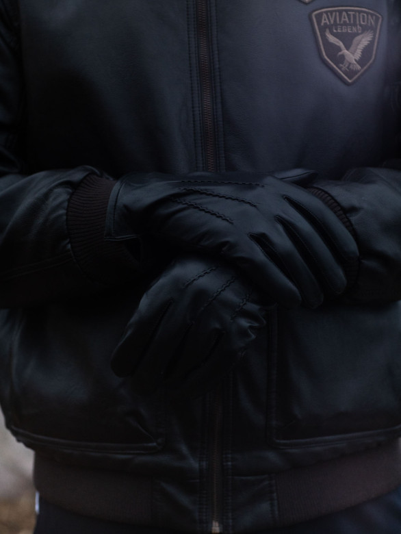 Перчатки мужские Baggins 401 черные 