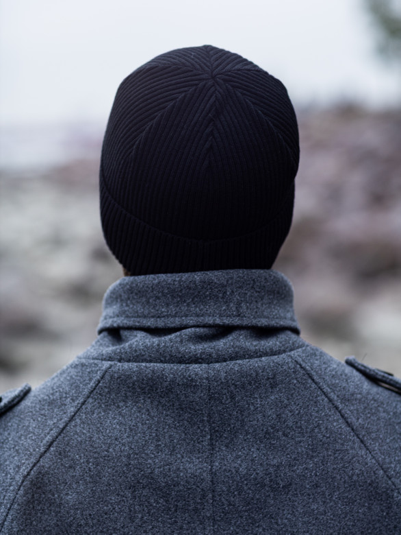 Шапка мужская 11468 MARHATTER чёрный (57-59)