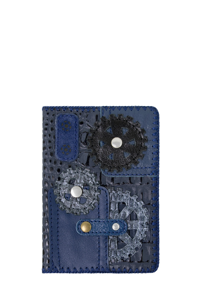 Обложка для паспорта Protege ОП-6-144 "техно" синяя Обложка для паспорта Protege ОП-6-144 "техно" синяя