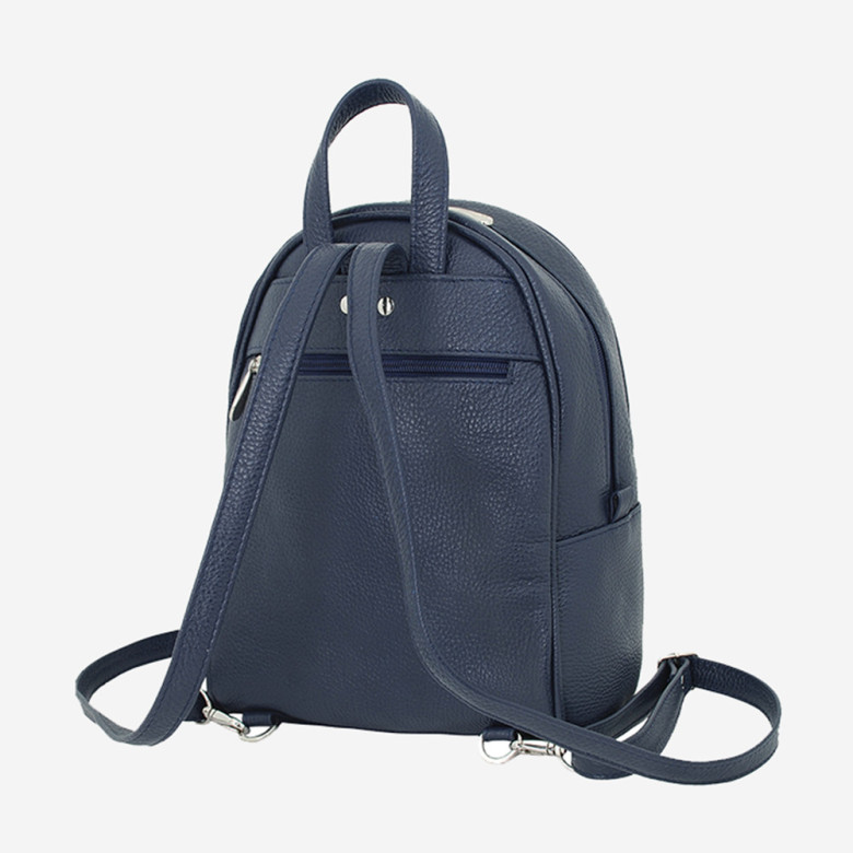 Кожаный рюкзак Protege, 348-194 "Город №6" синий Кожаный рюкзак Protege, 348-194 "Город №6" синий