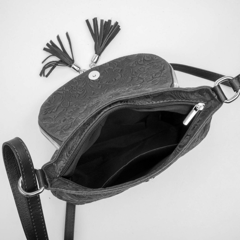 Сумка женская итальянская Roberta Firenze sissi 106 чёрная