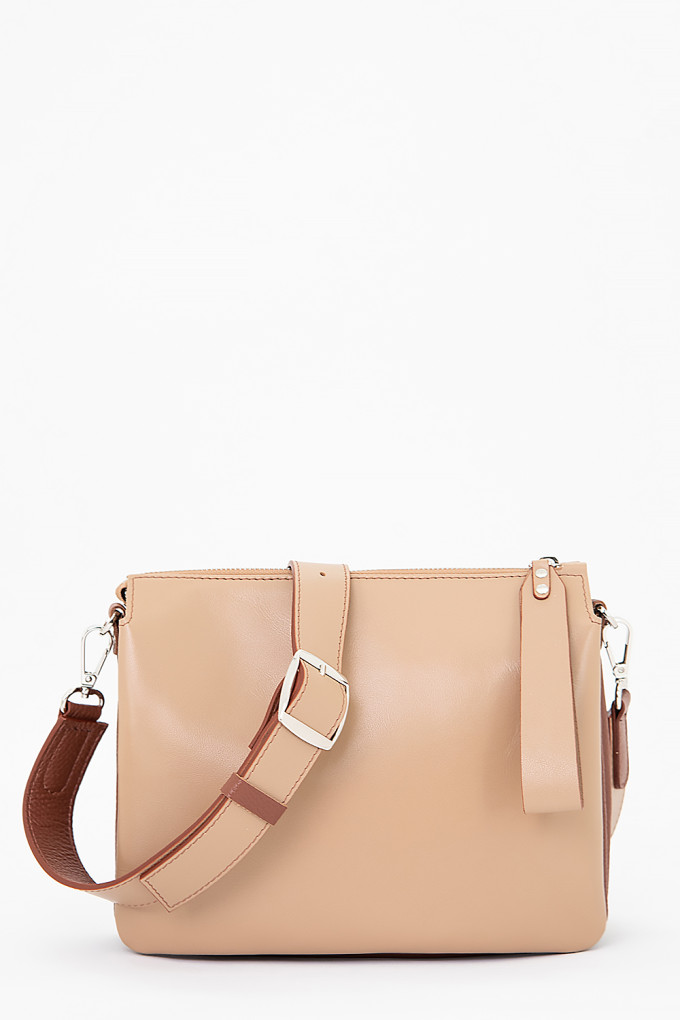 Сумка женская Protege, Ц-450 бисквит/сигаро фл.+гл. Сумка женская Protege, Ц-450 бисквит/сигаро фл.+гл.