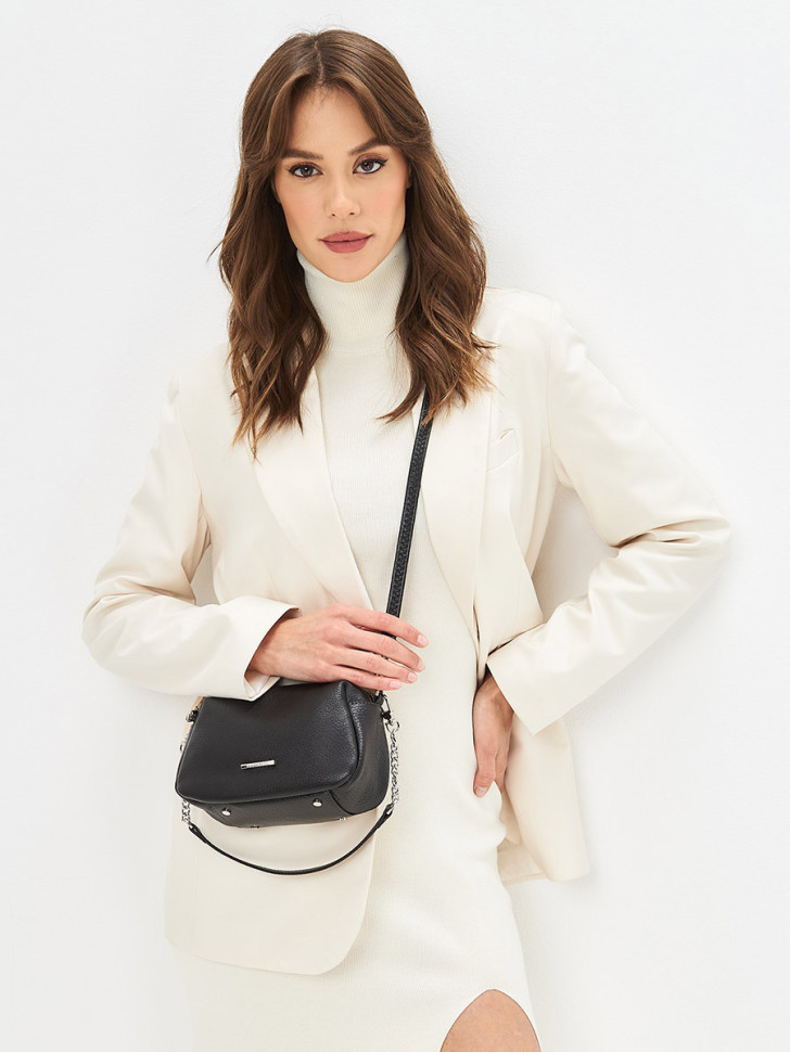 Сумка FIATO 2852 вителло черный