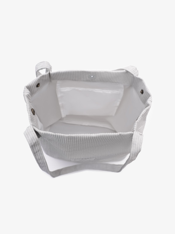 Сумка-шопер Baggins Б 6001 светло-серая