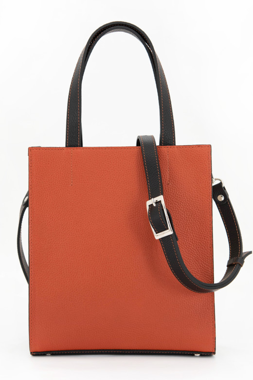 Сумка Protege Ц-554 тыква/бежевый/коричневый флотер Сумка Protege Ц-554 тыква/бежевый/коричневый флотер