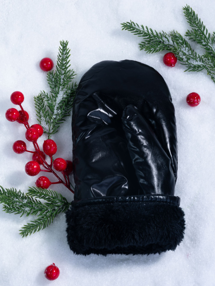 Варежки женские Baggins балонь. черные