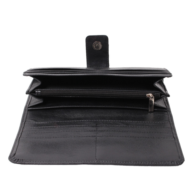 Портмоне женское Grand, 02-272-0513 тёмно-серое