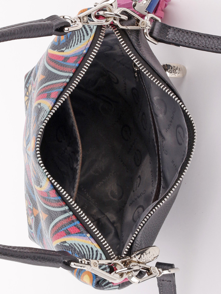 Сумка Curanni 2420 орнаменто черная Сумка Curanni 2420 орнаменто черная