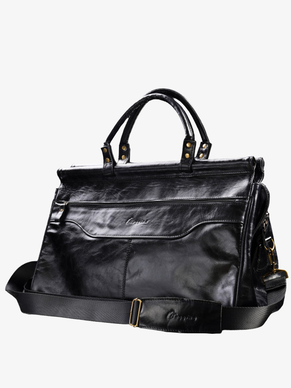 Сумка дорожная Baggins 1077 черная пулл-ап