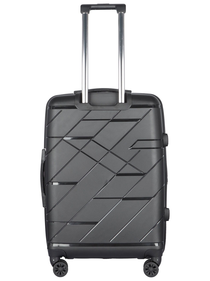 Чемодан RION+ 464 черный 24"