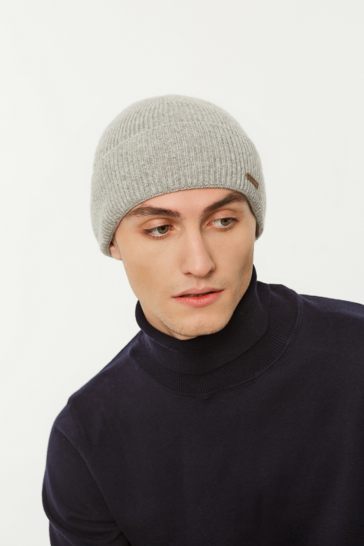Шапка мужская 11491 MARHATTER светло-серая