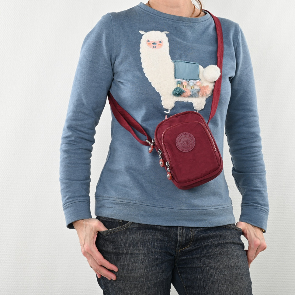 Сумка женская Bobo 3602 бордо Сумка женская Bobo 3602 бордо