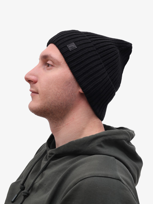 Шапка мужская MARHATTER 12780 черная (57-59)