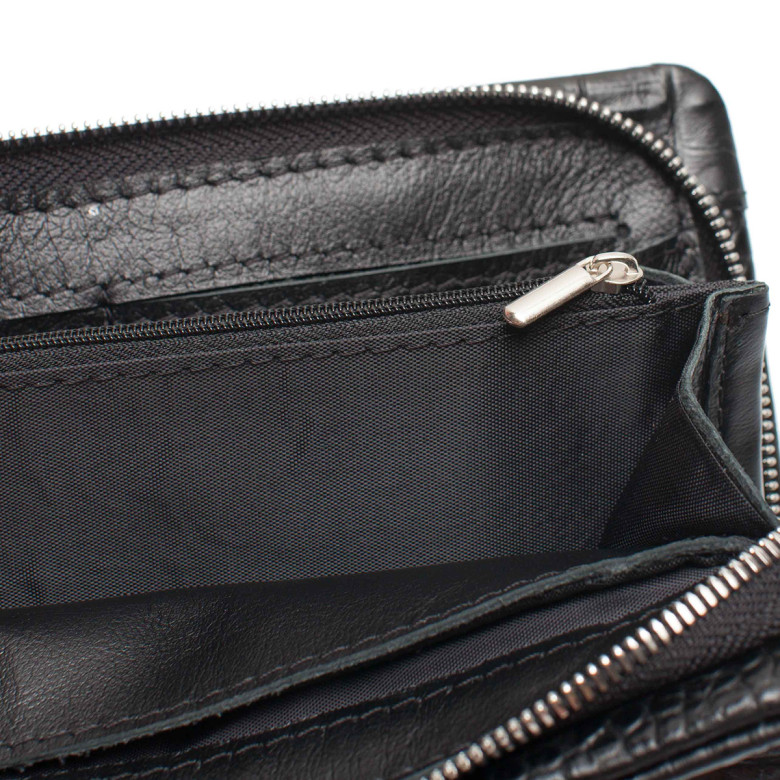 Клатч Lakestone, Crispin Black Caiman