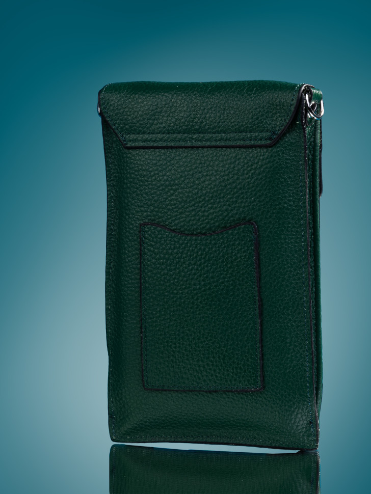 Сумка женская для телефона 5509 d.green Сумка женская для телефона 5509 d.green