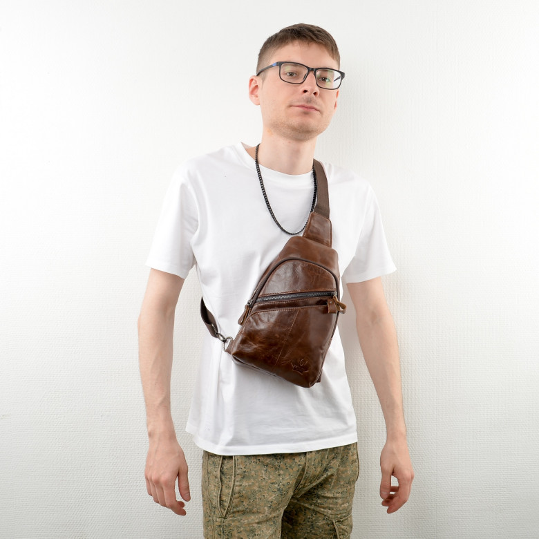 Рюкзак мужской Zinimsk 9203 коричневый