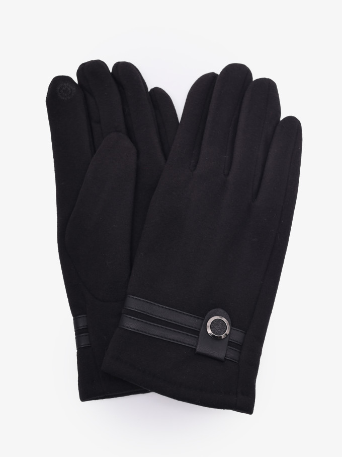 Перчатки мужские Baggins (7.6) 1821-1 черные Перчатки мужские Baggins (7.6) 1821-1 черные