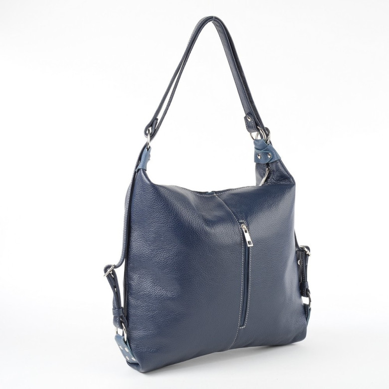 Сумка-рюкзак Sumkov 284 синий джинс