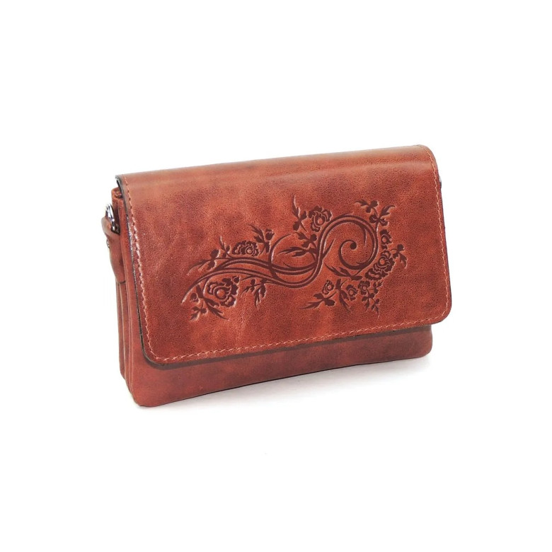 Женская сумочка кошелёк Natalia Kalinovskaya С53т.601 рыжая