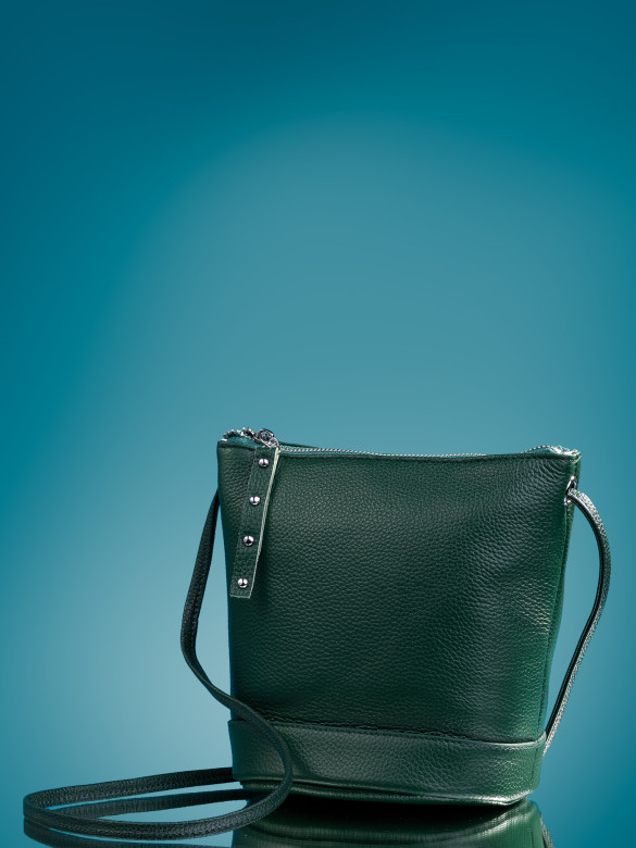 Сумка женская Baggins 5503 тёмно-зелёная