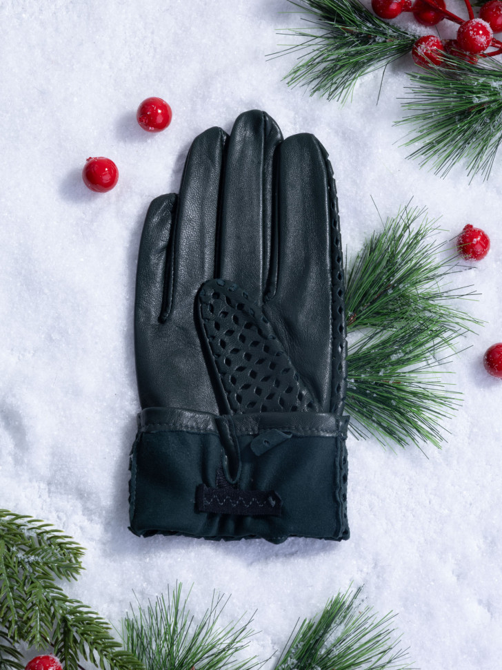 Перчатки женские Baggins 212149 зеленые