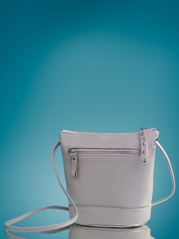 Сумка женская Baggins 5503 светло-серая