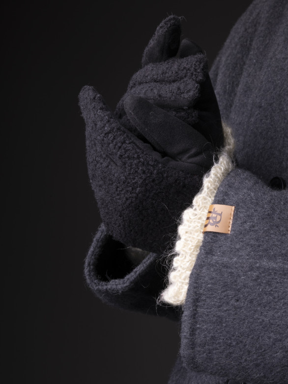 Перчатки женские Baggins черные