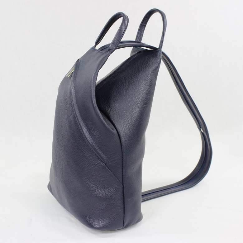 Сумка-рюкзак женская Модерато 58 синяя флотер