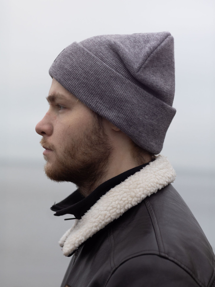 Шапка мужская 12236/3 MARHATTER серый меланж (57-59)