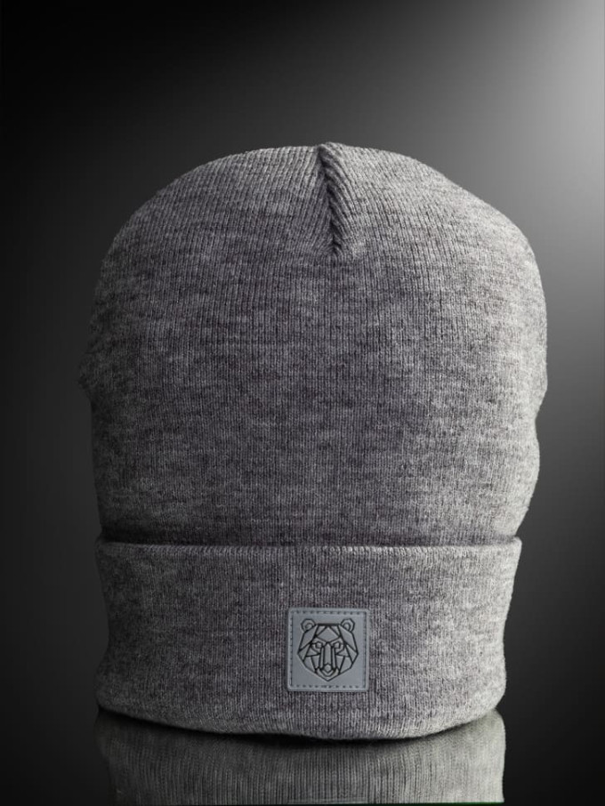 Шапка мужская 12236/3 MARHATTER серый меланж (57-59)