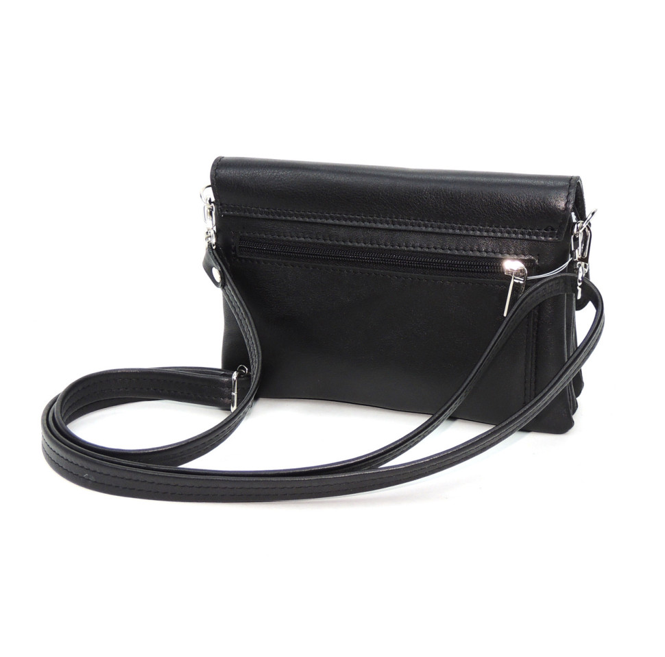 Черная женская кожаная сумка Natalia Kalinovskaya «Мальта» Растение Черная женская кожаная сумка Natalia Kalinovskaya «Мальта» Растение