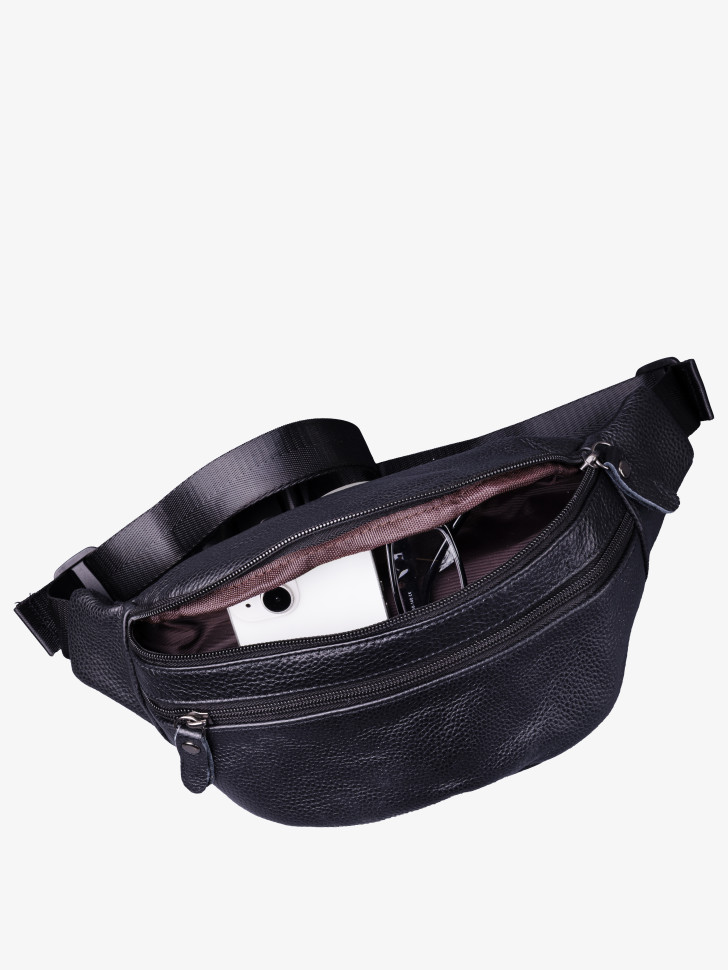 Сумка на пояс Baggins 018 черная