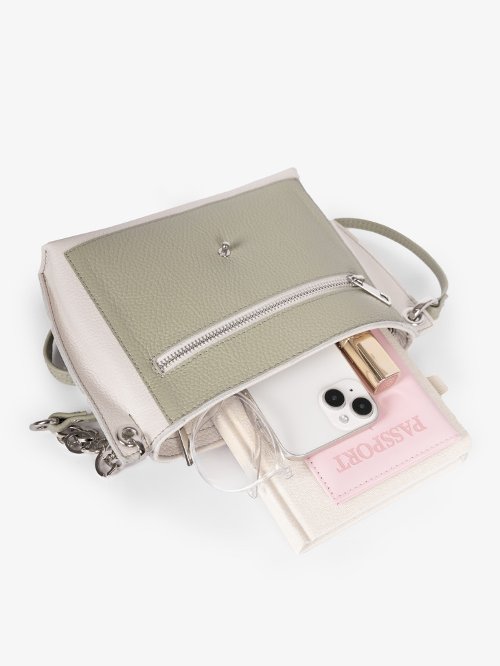 Сумка Rhino, РСЖ Фиона молочная/мята Сумка Rhino, РСЖ Фиона молочная/мята