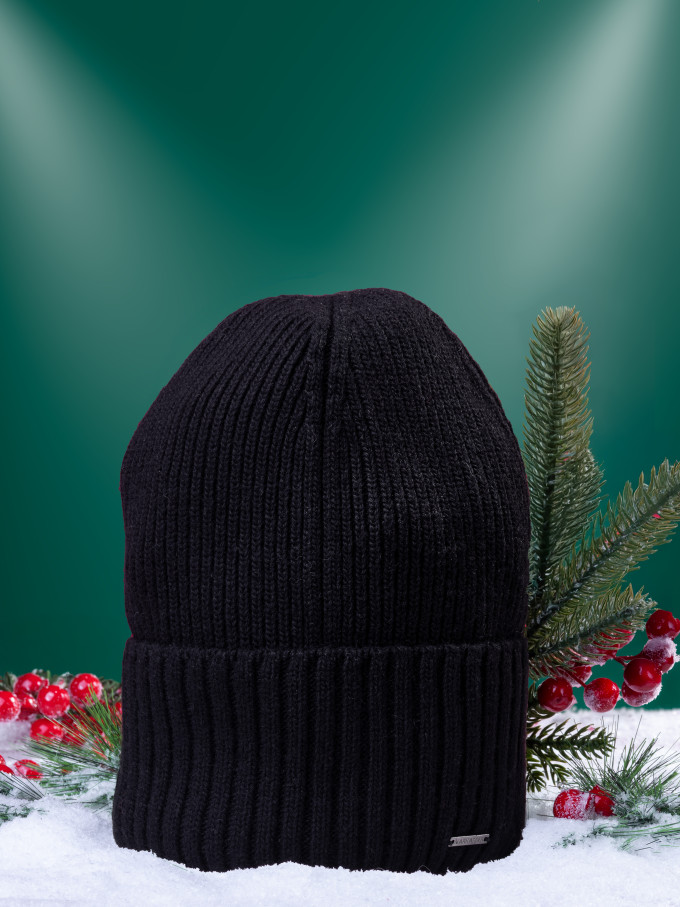 Шапка женская 13240 MARHATTER чёрный(56-58) Шапка женская 13240 MARHATTER чёрный(56-58)