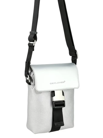 Сумка женская David Jones 7491 silver Сумка женская David Jones 7491 silver
