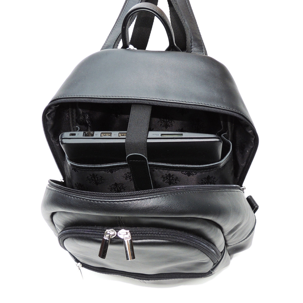 Рюкзак женский Natalia Kalinovskaya, Р43 «Мевис» черный Рюкзак женский Natalia Kalinovskaya, Р43 «Мевис» черный