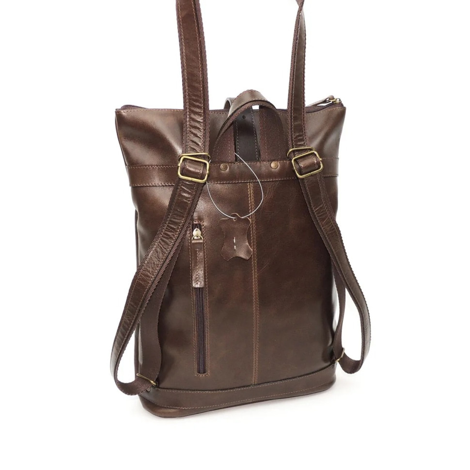 Сумка-рюкзак Natalia Kalinovskaya СР-34.622 «Туана» коричневая Сумка-рюкзак Natalia Kalinovskaya СР-34.622 «Туана» коричневая