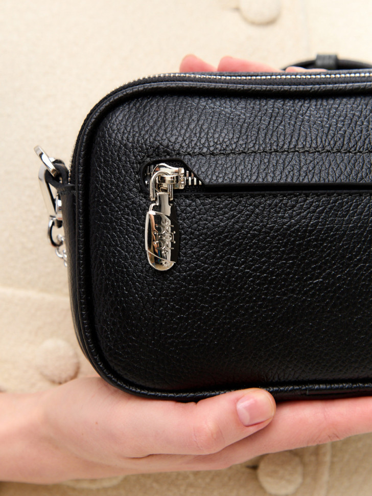 Сумка Curanni 2407 Гуфо чёрная Сумка Curanni 2407 Гуфо чёрная