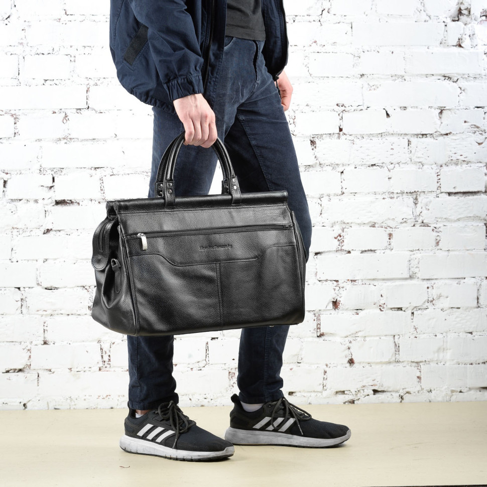 Сумка-саквояж Maxsimo Tarnavsky 1077 чёрная