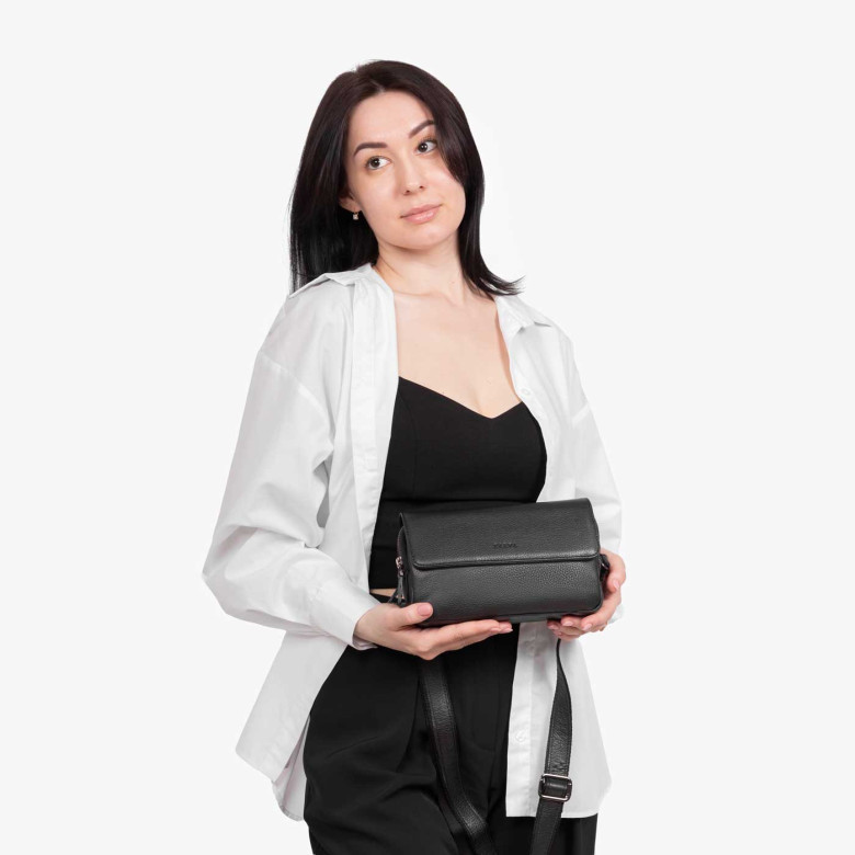 Барсетка унисекс Karya, 0202-45 черная Барсетка унисекс Karya, 0202-45 черная