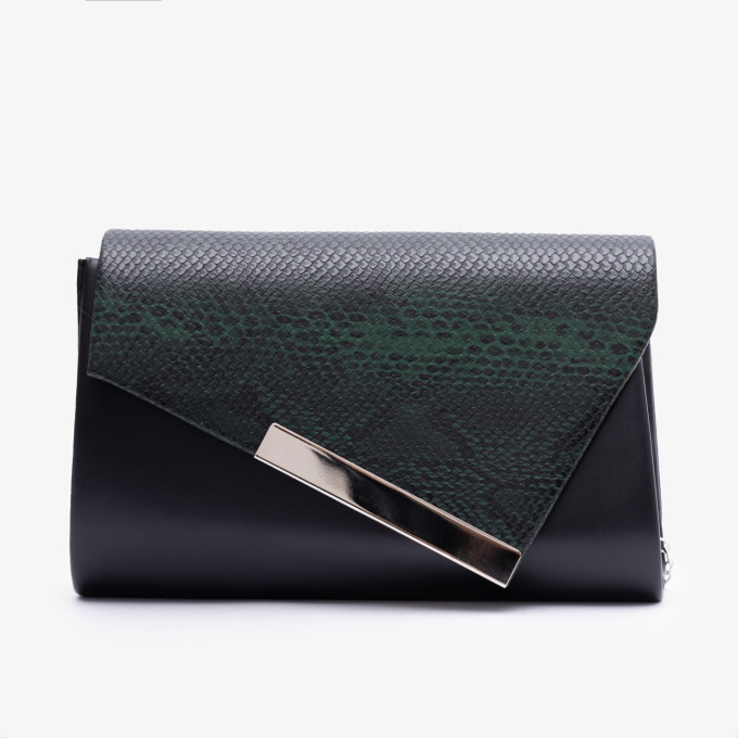 Клатч женский Funxilan 1704 black/green Клатч женский Funxilan 1704 black/green