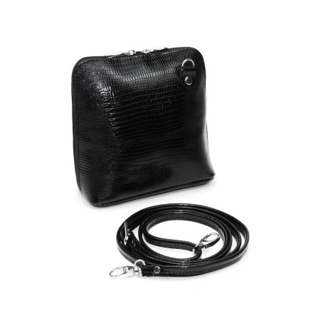 Сумка женская Natalia Kalinovskaya С 83р.911 «Бенте» чёрная рептилия Сумка женская Natalia Kalinovskaya С 83р.911 «Бенте» чёрная рептилия