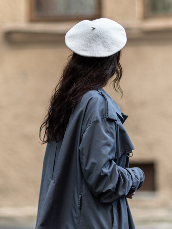 Берет женский Stigler, жемчужн.