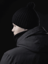 Шапка мужская 13119 MARHATTER чёрный(57-59)