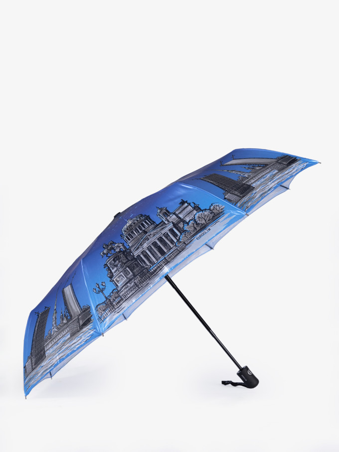 Зонт женский 114 СПб синий Зонт женский 114 СПб синий