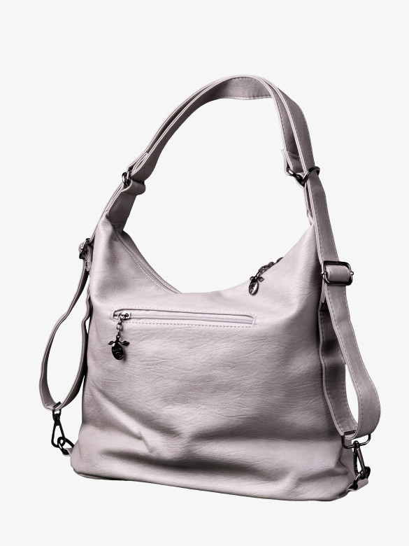 Сумка-рюкзак Roseshow 83130 св.серая